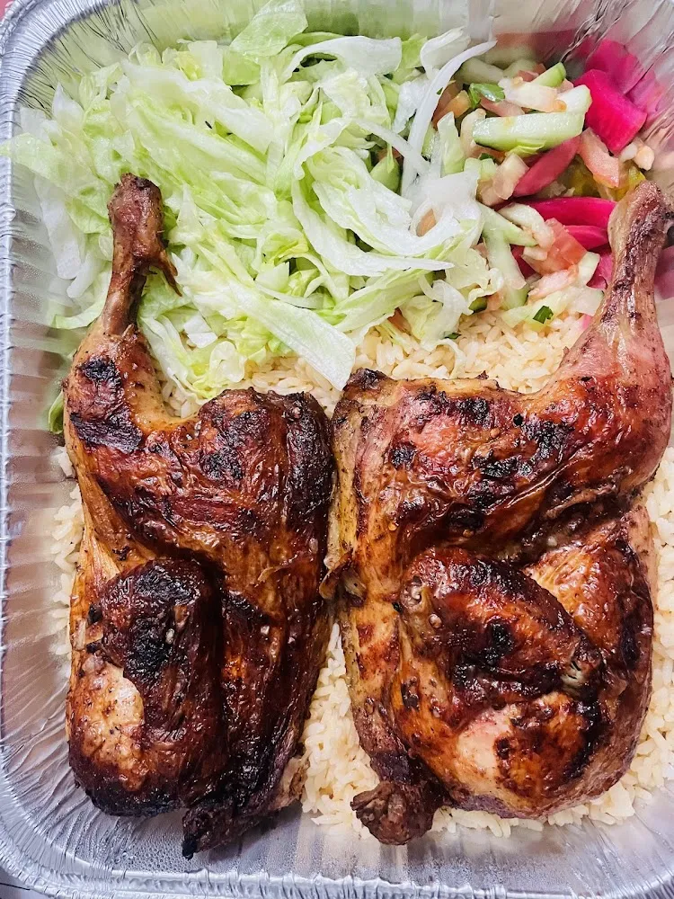 Half Chicken Grilled